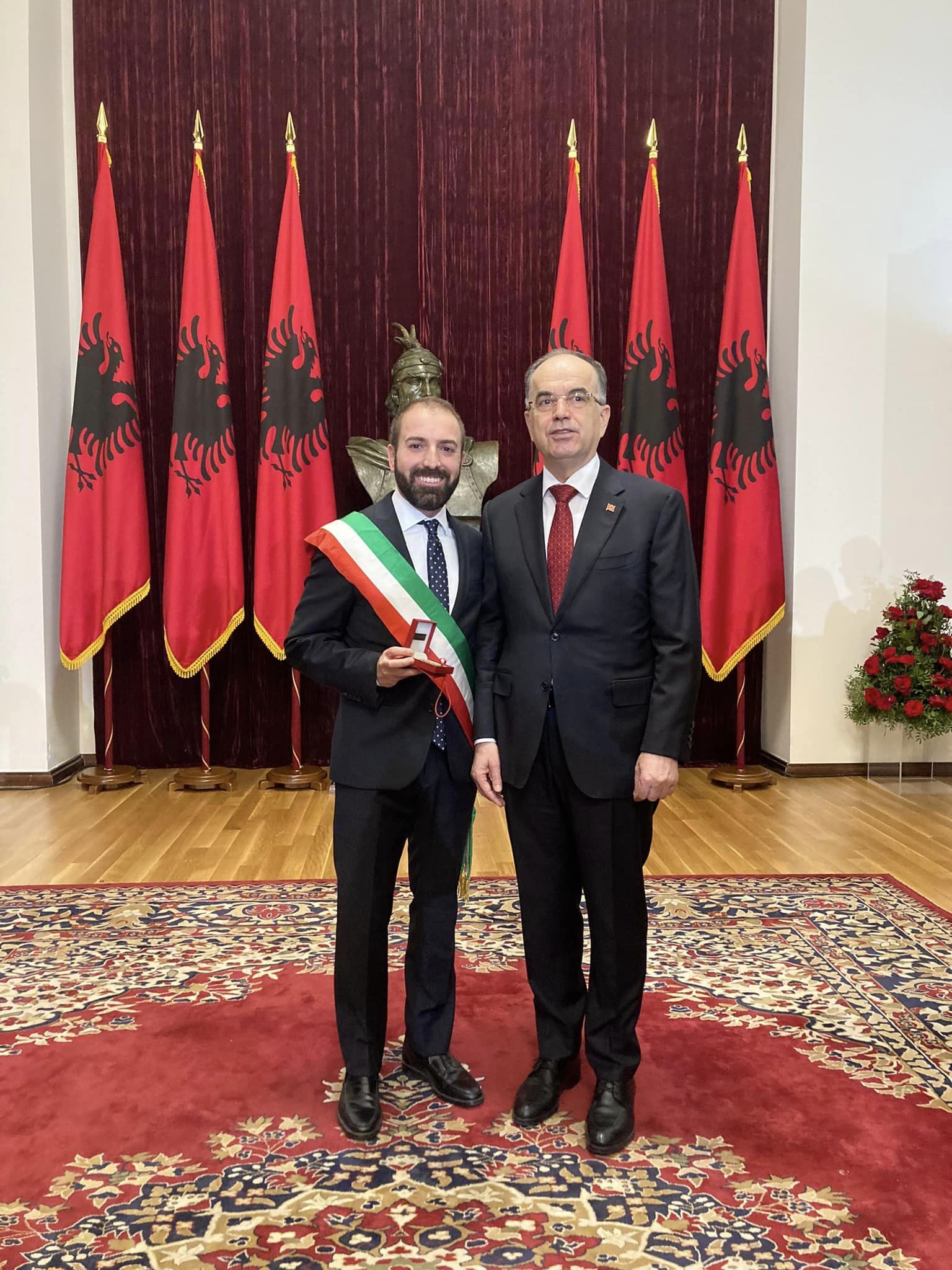 Il Sindaco Tamburi ospite del Presidente Albania Begaj