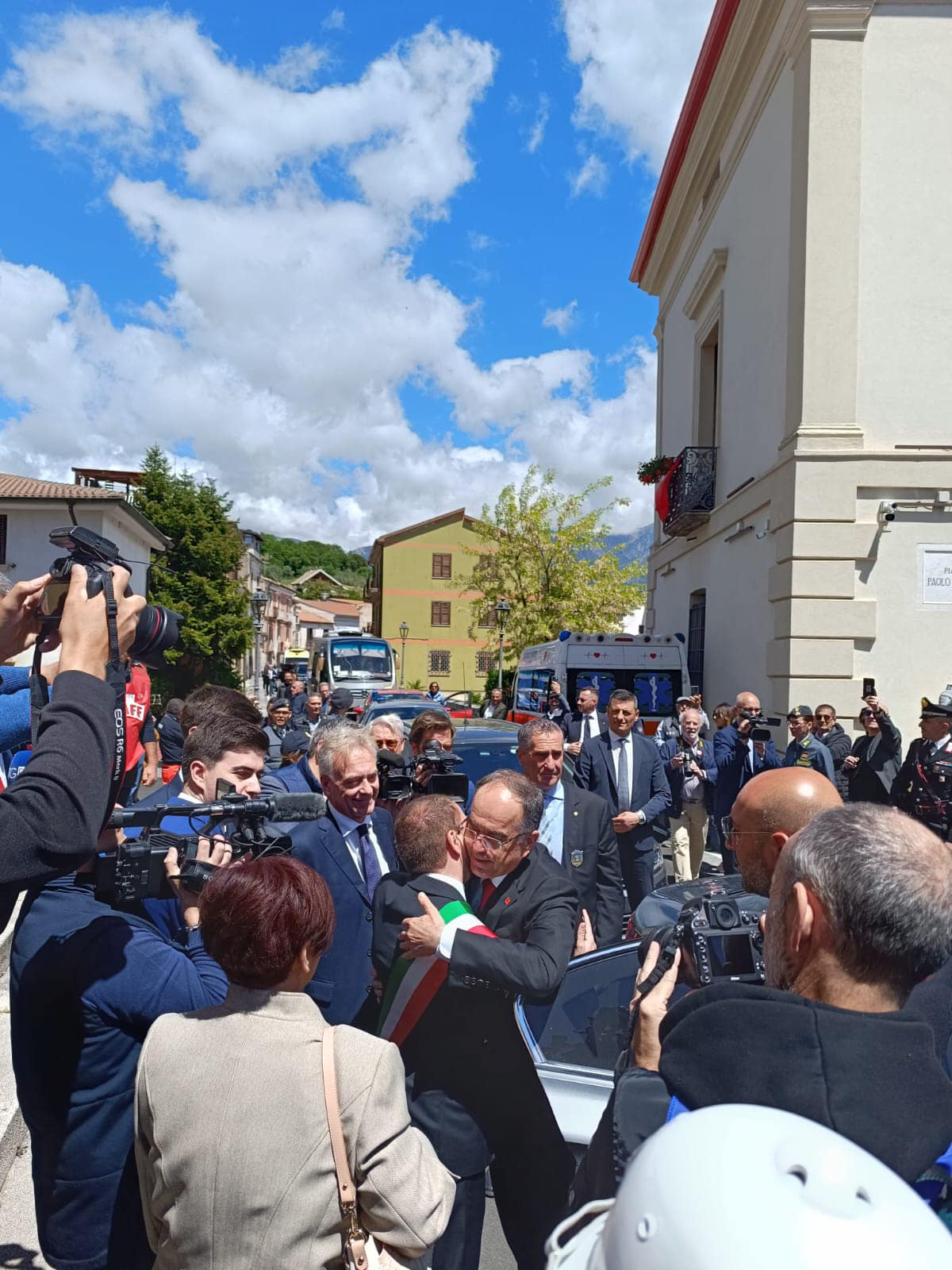 Il Presidente della Repubblica di Albania a San Basile!